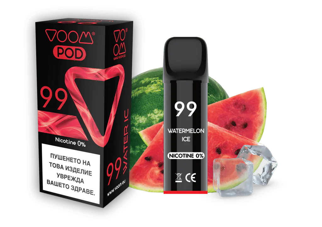 VOOM POD 99 Watermelon Ice 2 ml - 0% nicotine | lacarotte.net